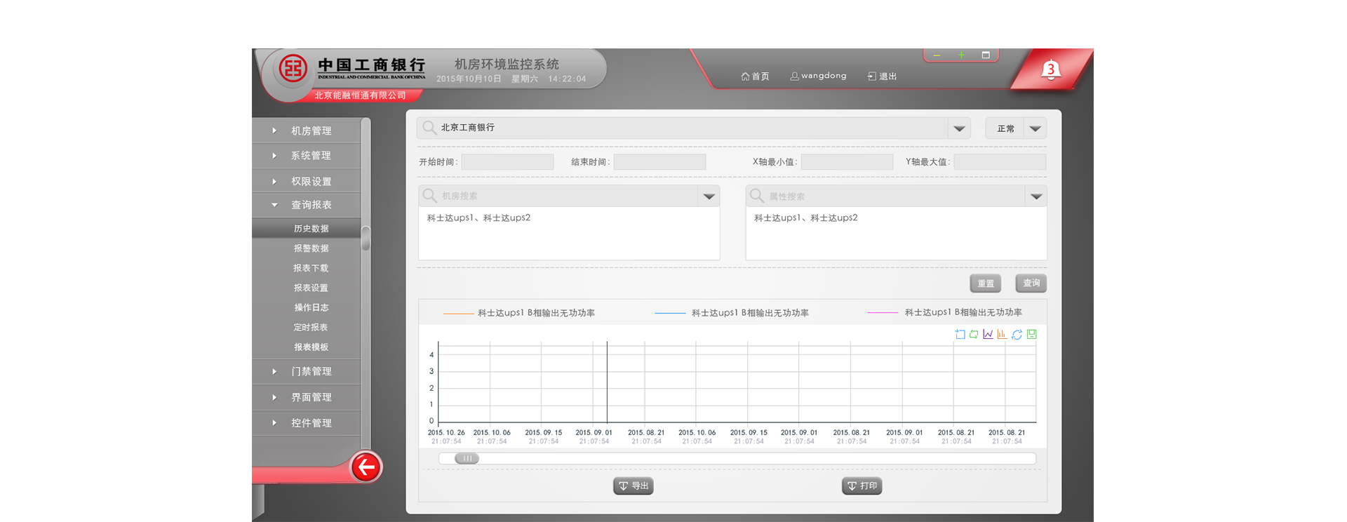 中国工商银行机房环境监测系统